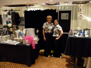 Cheryl and Sommer Ontario BrideWorld Expo July 2009